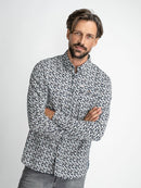 All Over Print Shirt - Midnight Navy