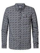 All Over Print Shirt - Midnight Navy