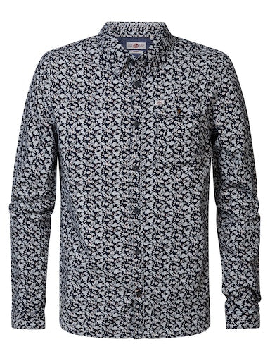 All Over Print Shirt - Midnight Navy