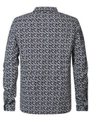 All Over Print Shirt - Midnight Navy