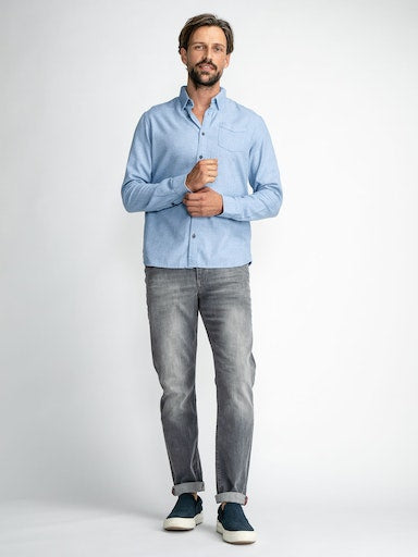 Long Sleeve Shirt - Coronet Blue