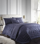 Lucien Duvet Cover Set Navy