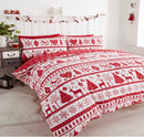 Noel Duvet Cover Set - Red