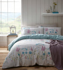 Pasture Duvet Cover Set - Aqua
