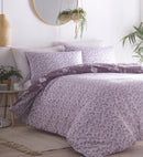 Yasmina Duvet Cover Set Plum