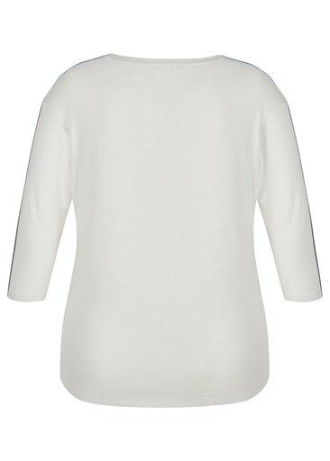 3/4 Sleeve T-Shirt - Pearl