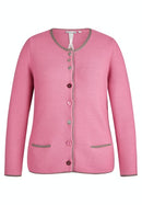 Button Cardigan - Mallow