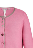 Button Cardigan - Mallow