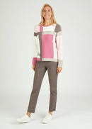 Vancouver Round Neck Jumper - Mallow