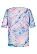 Cuba Print Twinset - Raspberry