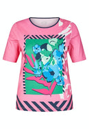 Tobago Short Sleeve Print T-Shirt - Lotus