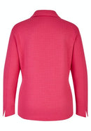 Milano Long Sleeve Blouse - Fuchsia