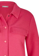 Milano Long Sleeve Blouse - Fuchsia