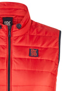 Verona Quilted Gilet - Poppy