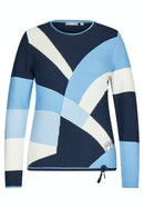 Nos Round Neck Jumper - Night Blue