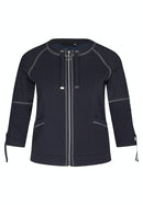 Zip Sweat Jacket - Night Blue