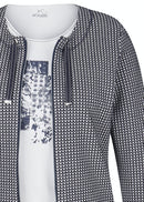 Round Neck Twinset - Marine