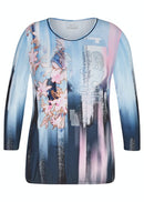 Elements 3/4 Sleeve Sweatshirt - Marine