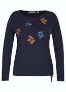 Elements Long Sleeve Jumper - Marine