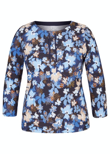 Oakland 3/4 Sleeve T-shirt - Marine