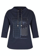 Drawstring Top - Marine