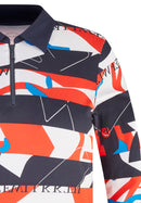 Verona Striped Collar T-Shirt - Marine