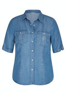 Portofino Blouse - Jeans Blue