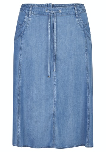Portofino Denim Skirt - Jeans Blue