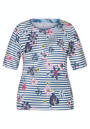 Nos Round Neck T-shirt - Jeans Blue