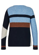 Elements Print Round Neck - Blue