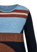 Elements Print Round Neck - Blue