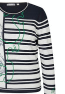 Harvard Round Neck Jumper - Dark Blue