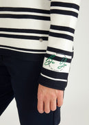 Harvard Round Neck Jumper - Dark Blue