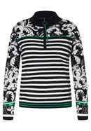 Harvard Zip Jumper - Dark Blue