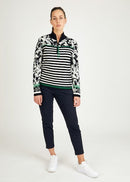 Harvard Zip Jumper - Dark Blue