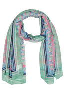 Positano Scarf - Jade Green