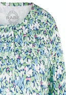 Positano 3/4 Sleeve Print T-Shirt - Jade Green