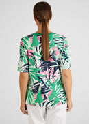 Tobago Short Sleeve Print T-Shirt - Apple