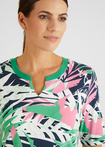 Tobago Short Sleeve Print T-Shirt - Apple