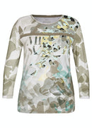 Houston 3/4 Sleeve T-shirt - Thyme