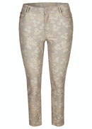 Print Trouser - Thyme