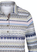 Elements 3/4 Sleeve Polo - Khaki