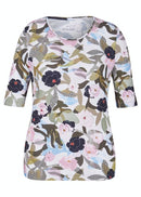 Sweet Crew Neck Tee - Khaki