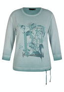 3/4 Sleeve Top - Jade