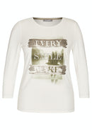 Houston 3/4 Sleeve T-shirt - Natural