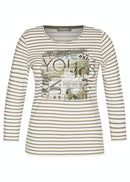 Houston 3/4 Sleeve T-shirt - Natural