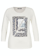 Atlanta 3/4 Sleeve T-shirt - Natural