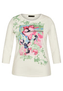 Positano Front Print T-Shirt - Natural