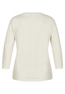 Positano Front Print T-Shirt - Natural