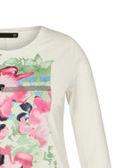 Positano Front Print T-Shirt - Natural